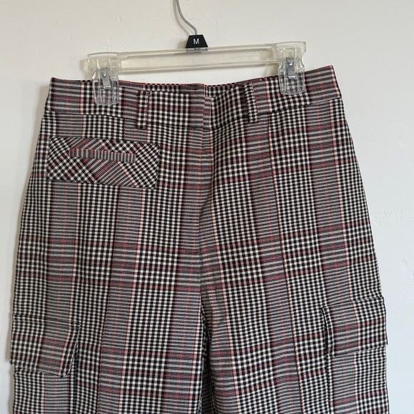 Thakoon Plaid Cargo Trouser Size 4 NWT - Picture 3 of 8